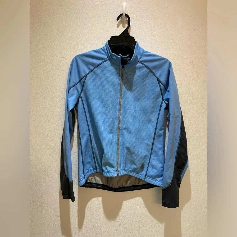 Novara Women's Lightweight Jacket Athletic Cycling Wind Rain Full Zip Size S